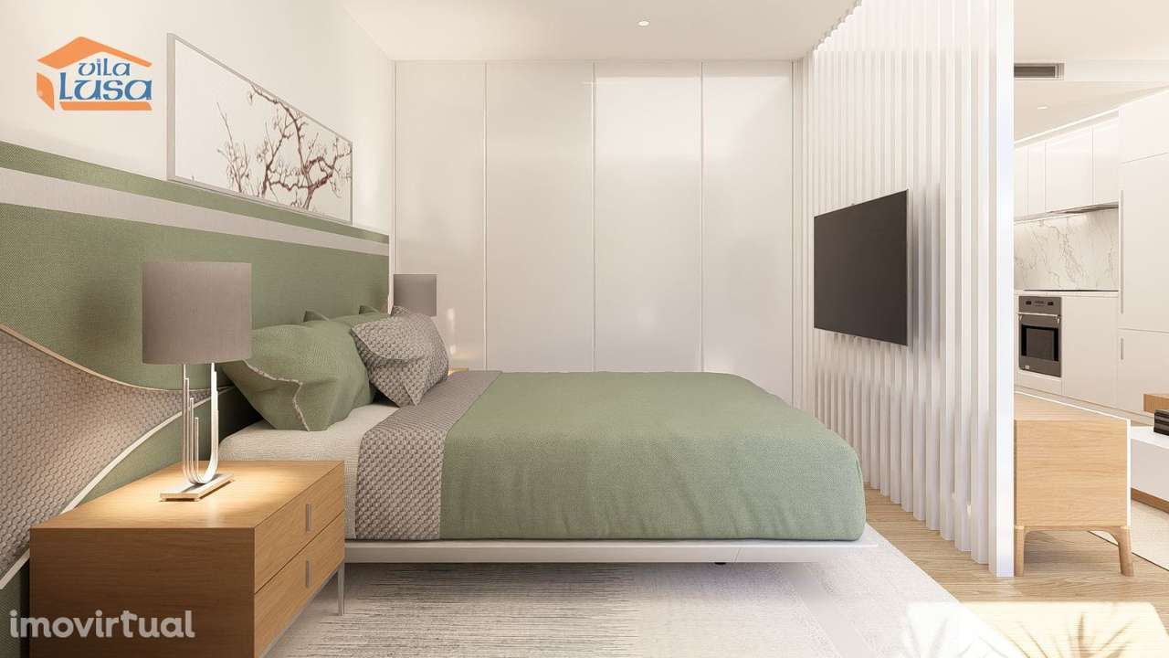 Armação de Pera T0 Novo varanda garagem e piscina na cobertura - Grande imagem: 5/23