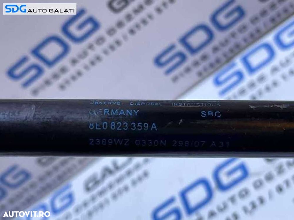 Telescop Amortizor Capota Motor Audi A4 B6 2001 - 2005 Cod 8E0823359A - 5