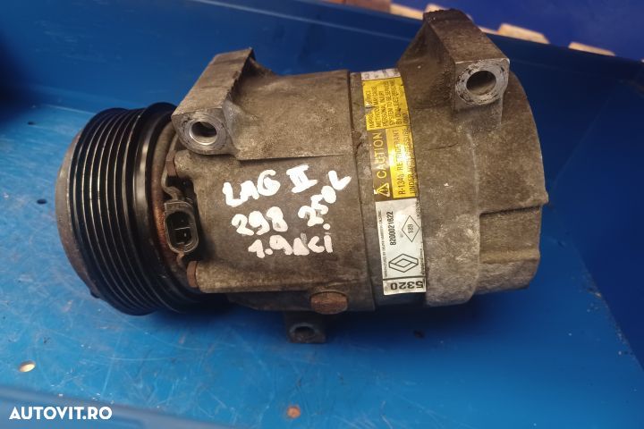 Compresor AC 1.9 DCI 1135320 091921707 Renault Laguna 2 [2001 - 2005] - 12
