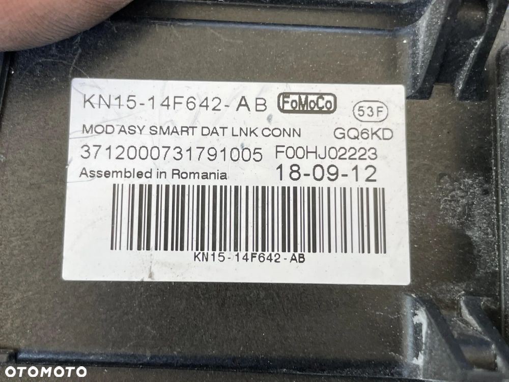 Gniazdo OBD moduł 1.0 Ecoboost Ford EcoSport 2018r. OE - 2