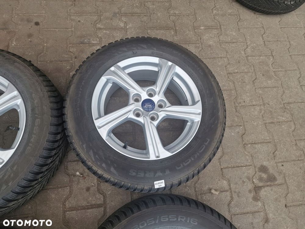 KOŁA FELGI ALU OPONY ZIMA ZIMOWE FORD PUMA 16 5X108 NOKIAN 205/65/16 2023 - 3