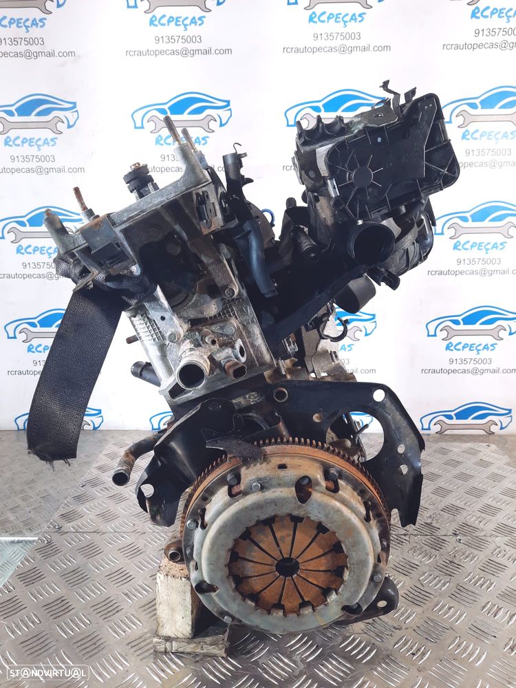 MOTOR COMPLETO 1.4i 8V 77CV 350A1000 350A1.000 FIAT GRAND PUNTO 199 EVO DOBLO IDEA PANDA FIORINO LANCIA YPSILON Y MOTOR ARRANQUE ALTERNADOR BIMASSA COMPRESSOR BOMBA DIRECAO TURBO INJETOR - 2