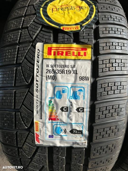 vând 2 anvelope 265/35/19 Pirelli de iarnă noi - 2