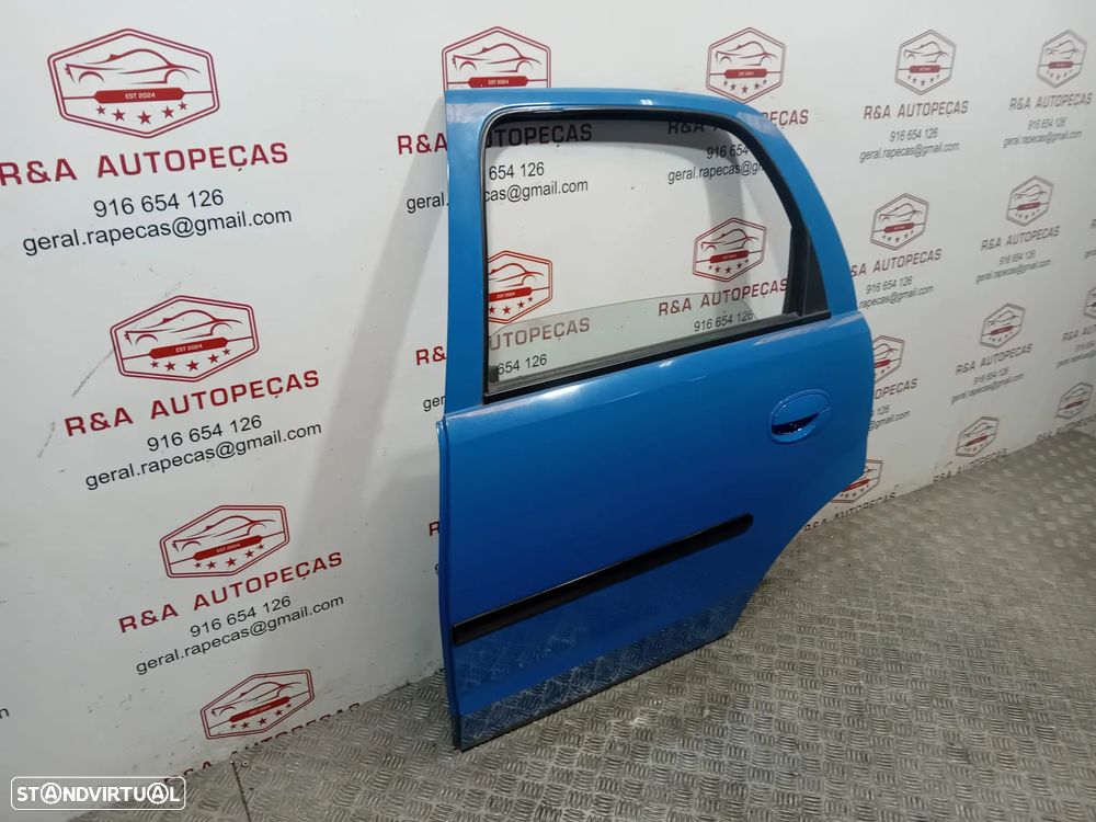 Porta Trás Traseira Esquerda Opel Corsa C Original - 3