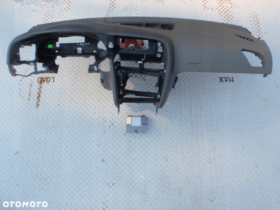 AUDI A5 S5 8T DESKA KONSOLA KOKPIT PULPIT PÓŁKA PARAPET AIRBAG oliwkowa - 4