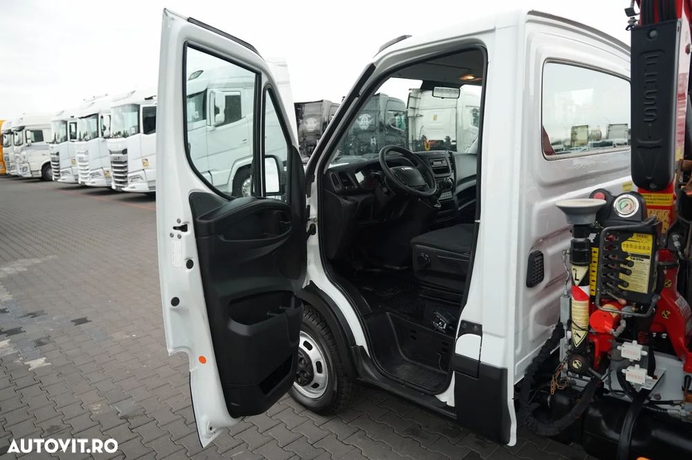 Renault MAXITY 140 DXI / BASCULATOR / + HDS FASSI F22A / CAPACITATE DE RIDICARE 995 KG / ATRACȚIE 5,5 M / IMPORTAT - 32