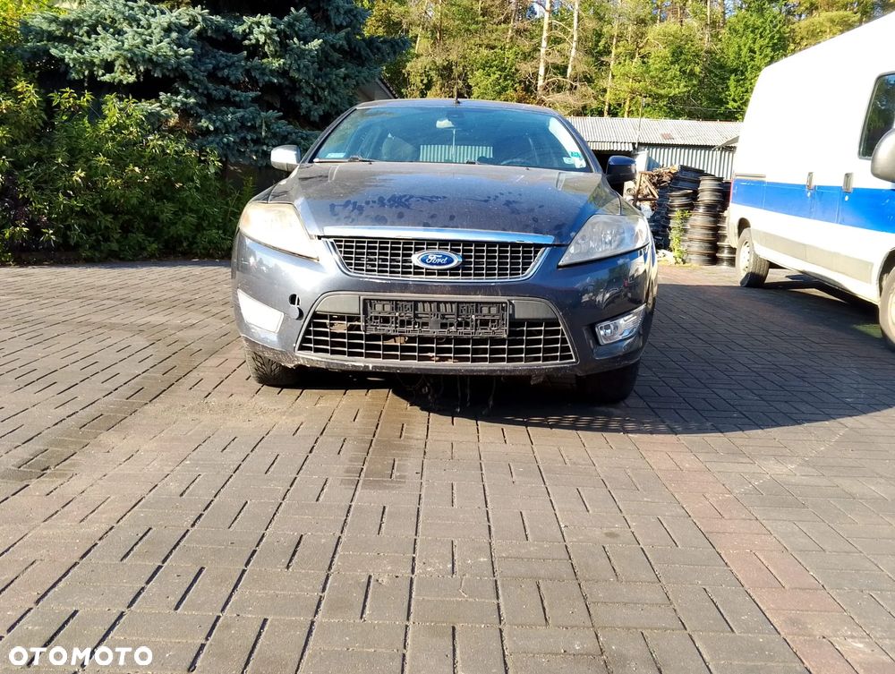 KOMPLETNY PRZÓD Ford Mondeo mk4 Przed Lift (07-10r.) C6 - Sea Grey (Metallic) kolor lakier MASKA LAMPA prawa lewa ZDERZAK BŁOTNIK GRILL ATRAPA PAS PRZEDNI WZMOCNIENIE CZOŁOWE CHŁODNICA HALOGEN do założenia bez malowania - 2