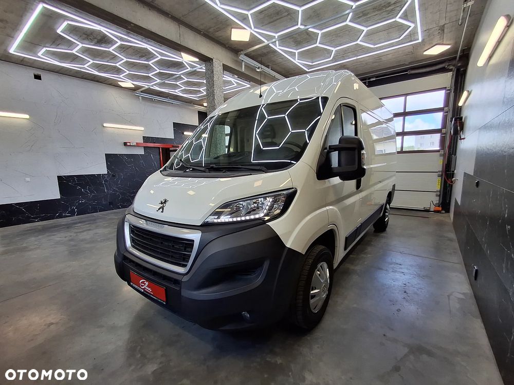 Peugeot Boxer 2020 Rok Furgon VAN L2H2 Kamera Cofania Nawigacja Fabryczna TomTom Światła LED Klimatyzacja Automatyczna Tempomat Niski Przebieg - 8