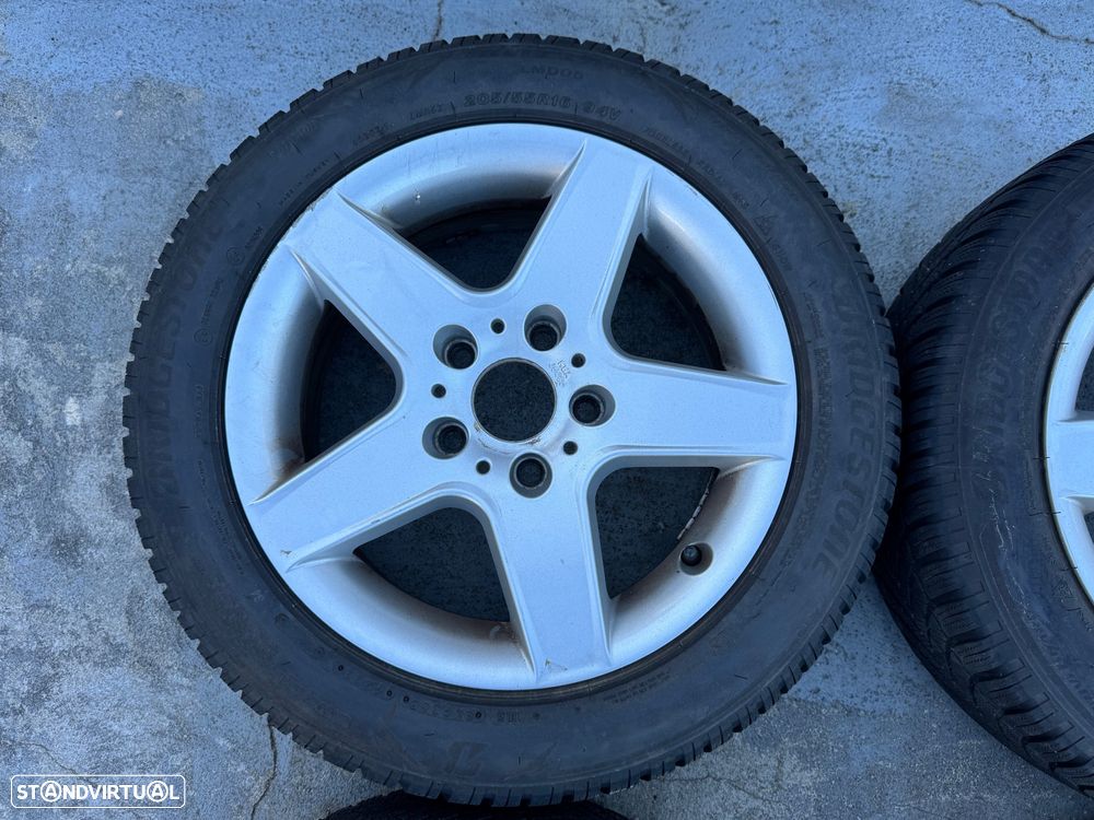 Jantes R16 5x120 BMW com pneus - 4