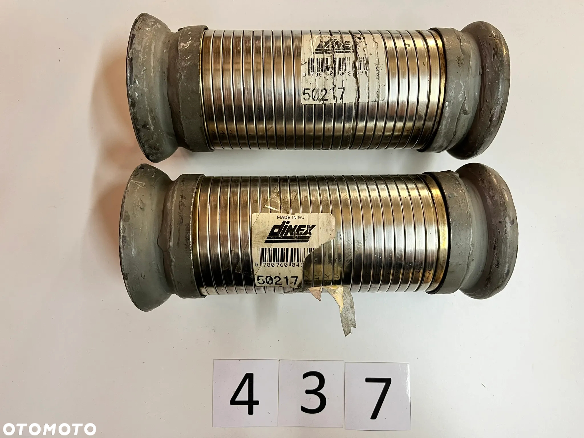 Rura falista, harmonijka, układ wydechowy DINEX 50217 - 5