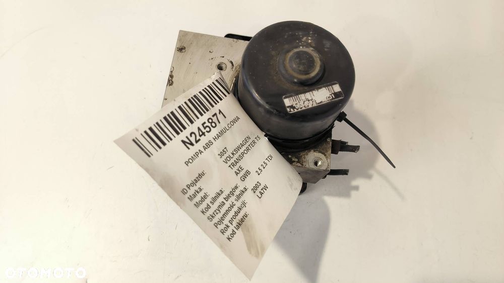 POMPA ABS HAMULCOWA VOLKSWAGEN TRANSPORTER T5 7H0907379D - 6