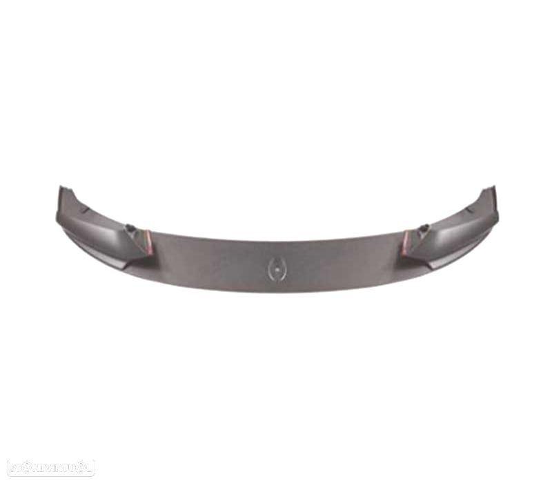 SPOILER LIP FRONTAL BMW E90 E91 E92 E93 LOOK M3 PRETO MATE - 2