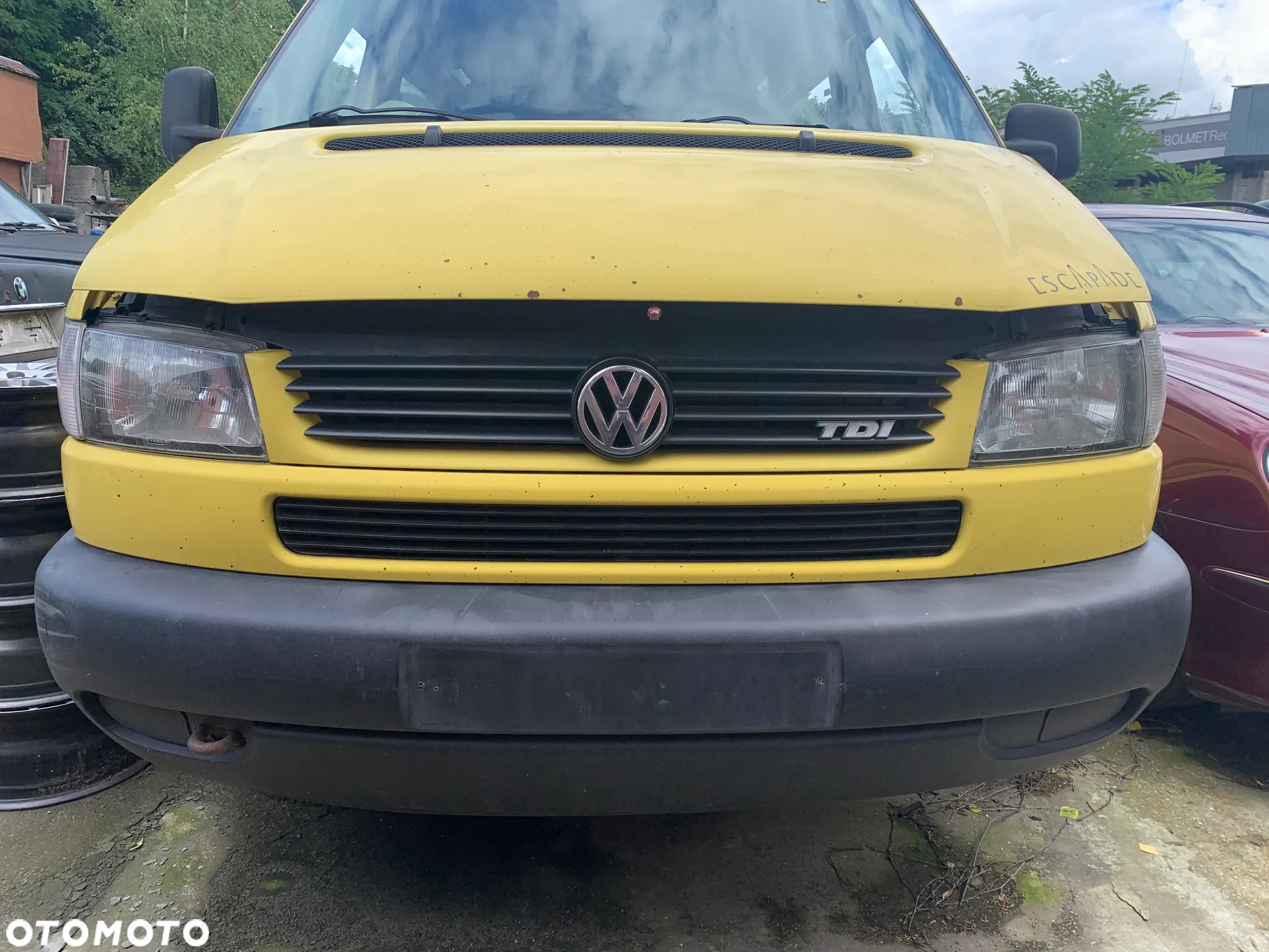 VW T4  ZDERZAK PRZEDNI - 2