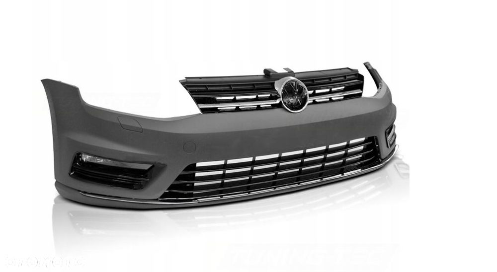 Zderzak Przod kpl kratki grill Led Vw Golf VII 7 5g 5g0 2012-17 R line look - 2