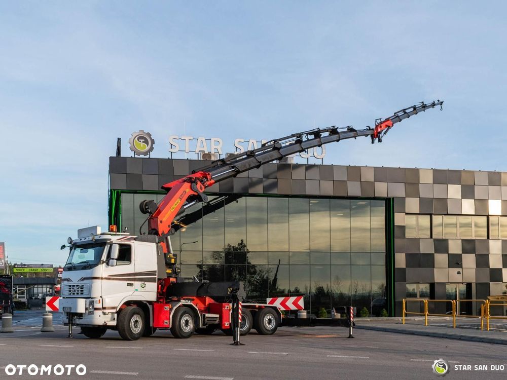 Volvo FH 520 8x2 PALFINGER PK 100002 HDS Żuraw Fly Jib - 5