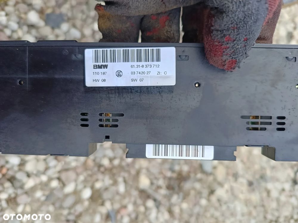 BMW E39 panel asc wlacznik podgrzewania fotela 8373712 - 2