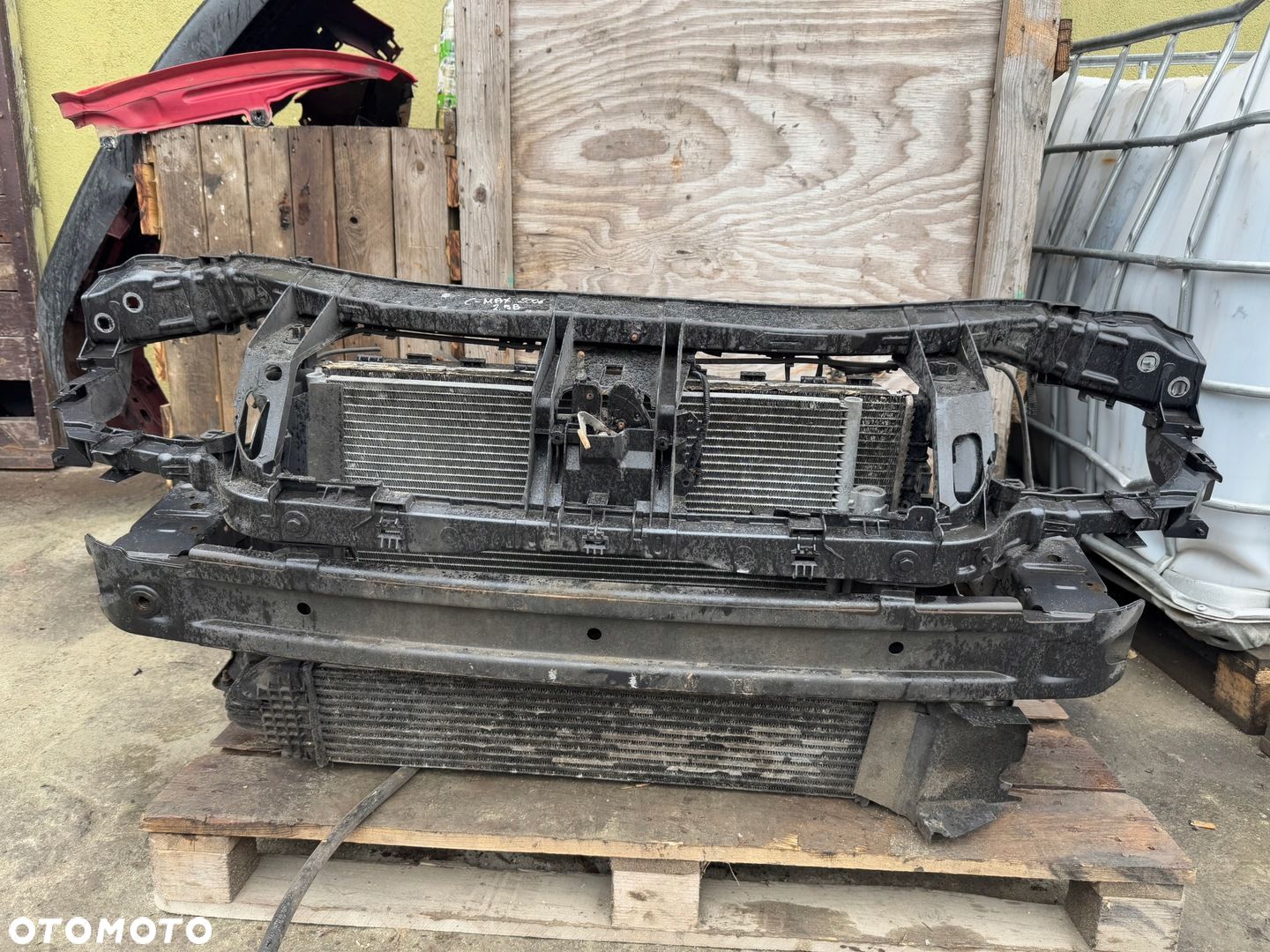 ford s-max mk1 2006r 2.5b pas przedni wzmocnienie chłodnice komplet - 1
