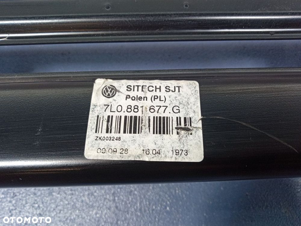 AUDI Q7 I 4L STELAŻ FOTELA LEWY PRZÓD 7L0881677G - 2