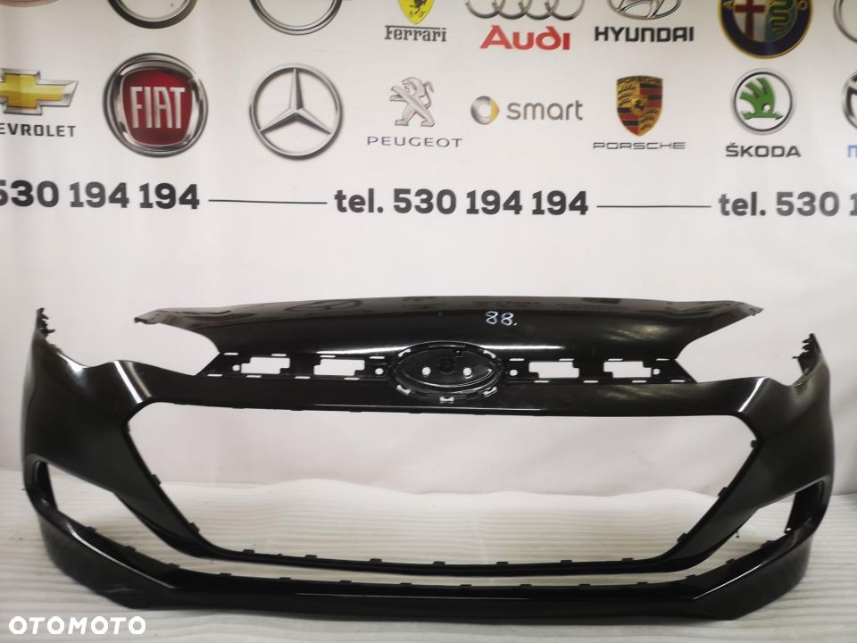 HYUNDAI I20 II 14- ZDERZAK PRZEDNI PRZÓD , NR AUKCJI NZ88 - 1