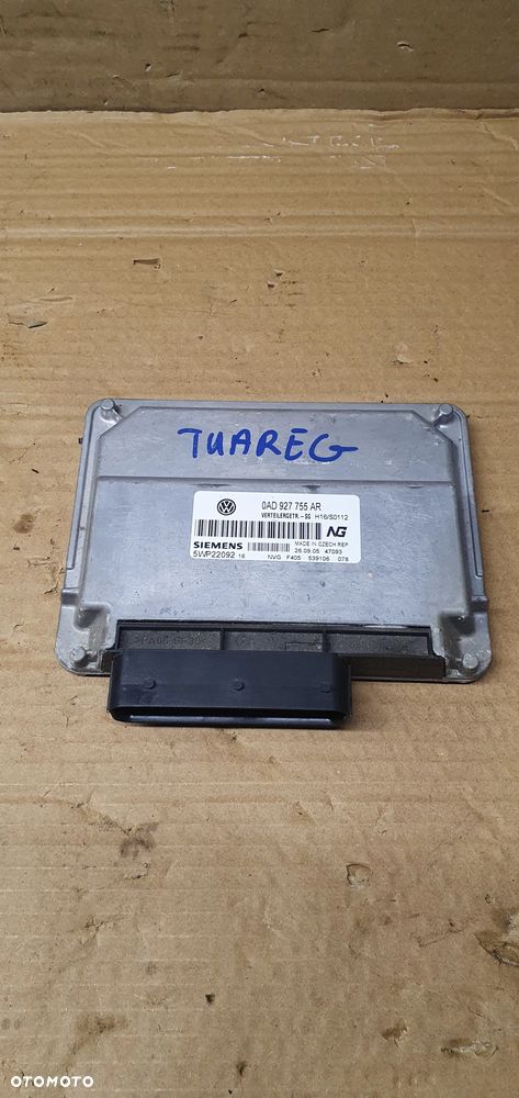 Moduł sterownik reduktora VW Touareg 7L 3.0 TDI 0AD927755AR - 1