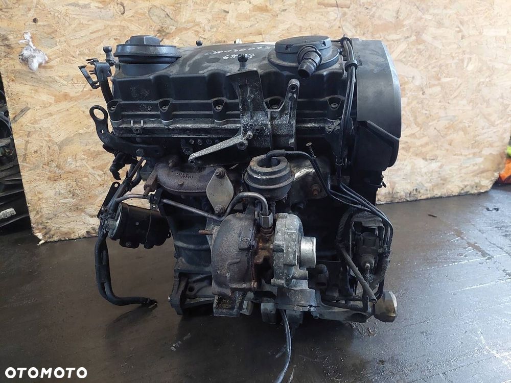 SILNIK DIESEL + UKŁAD WTRYSKOWY + TURBINA AUDI A4 B7 BLB 2.0 TDI - 2