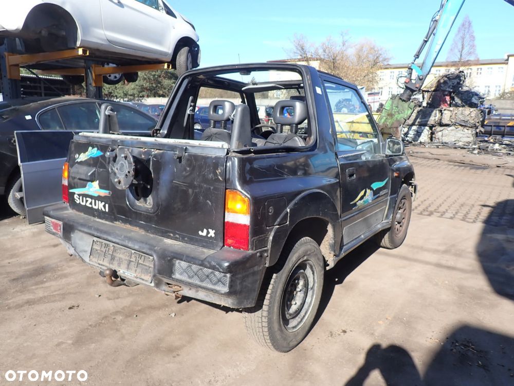 CZĘŚCI - Suzuki Vitara I 1,6 80KM G16A FILM CABRIO 3D lakier ODG Saturn Black 1996r. INDEX - 9924 - 4