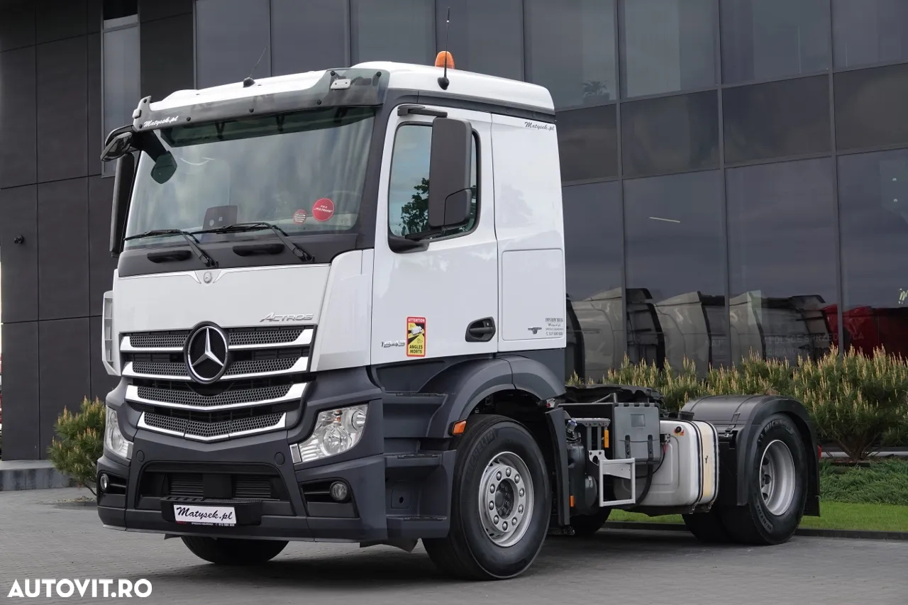 Mercedes-Benz ACTROS 1843 / RETARDER / HIDRAULIC / LOW CABIN / 2017 - 5