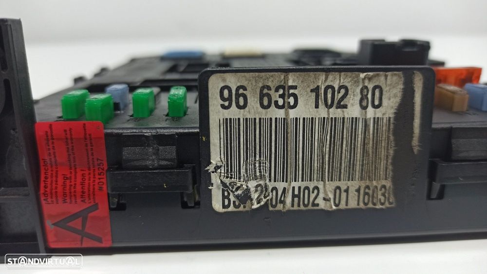 CAIXA DE RELÉS/ FUSÍVEIS CITROEN C5 BERLINA EXCLUSIVE - 7