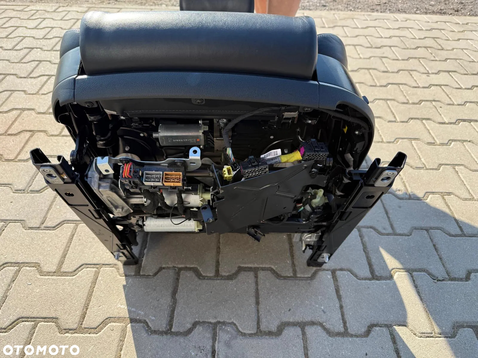 AUDI A8 D3 LIFT FOTEL LEWY KIEROWCY SKÓRA PAMIĘĆ GRZANY - 6