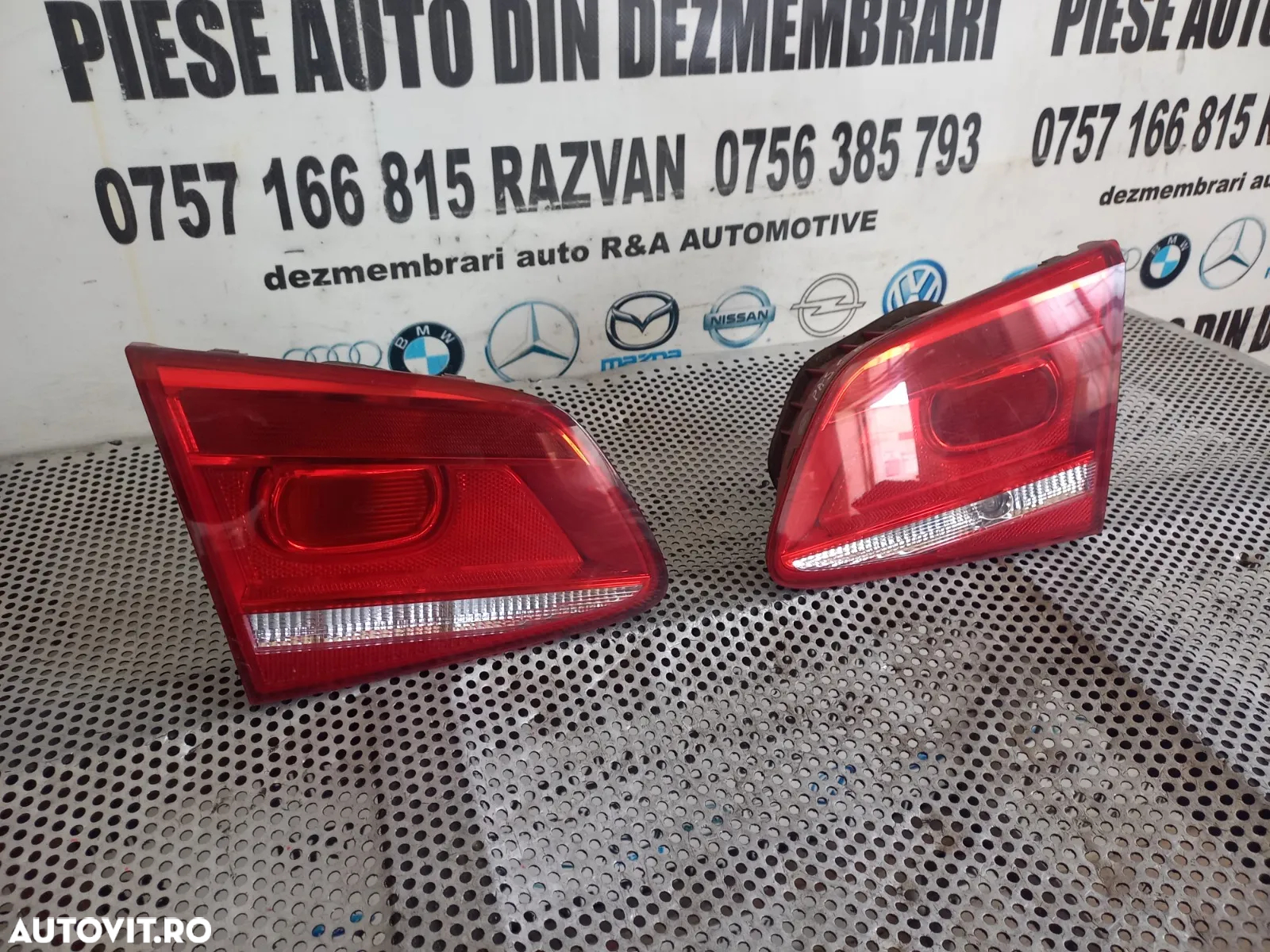 Stopuri Lampa Stop Tripla Stanga dreapta LED De Pe Portbagaj Vw Passat B7 An 2011-2012-2013 2014-20 - 5