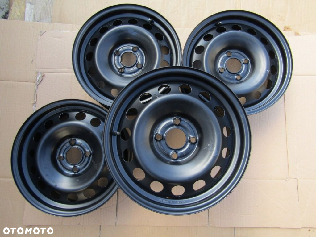 4x Felgi 16 Ford B-MAX Focus Fiesta Ecosport MK7 MK8 6,5j 4x108 ET37,5 - 12