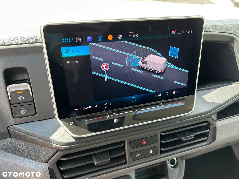 Volkswagen CRAFTER L5H2 NAJDŁUŻSZY LONG / POLIFT VIRTUAL / GWARANCJA + PAKIET SERWISOWY DO 2030 ROKU / JEDYNIE 5 TYŚ. KM PRZEBIEGU / KAMERA COFANIA / SILNIK 140 KM !! - 31