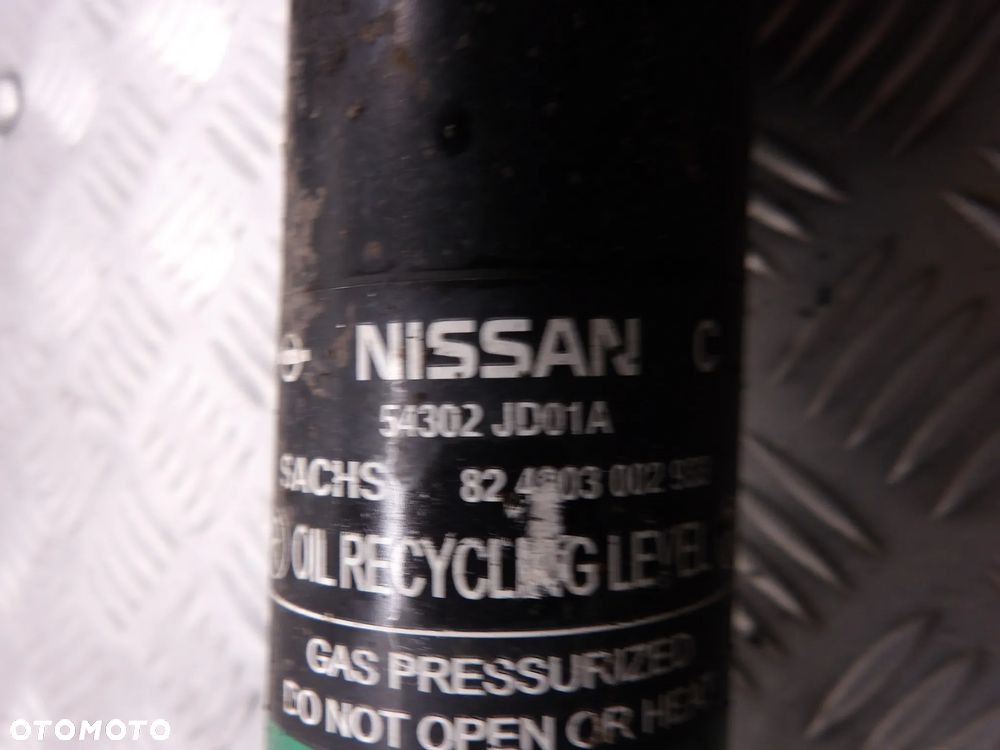 NISSAN QASHQAI I 06-09 1.5 D AMORTYZATOR PRAWY PRZÓD 54302JD01A - 4