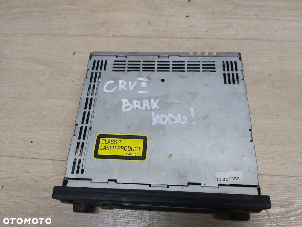 Honda CR-V II RD radio oryginał 39101-S9A-E010-M1 - 4
