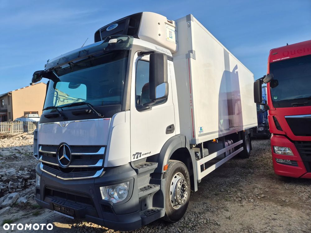 Mercedes-Benz Antos 1824 CARRIER SUPRA 1150 DRZWI + winda i drzwi boczne opony 100% Good Year  / 7.7m / z Holandii / KLIMA LEKKI / Axor man Tgm T1000-R THERMO King - 1