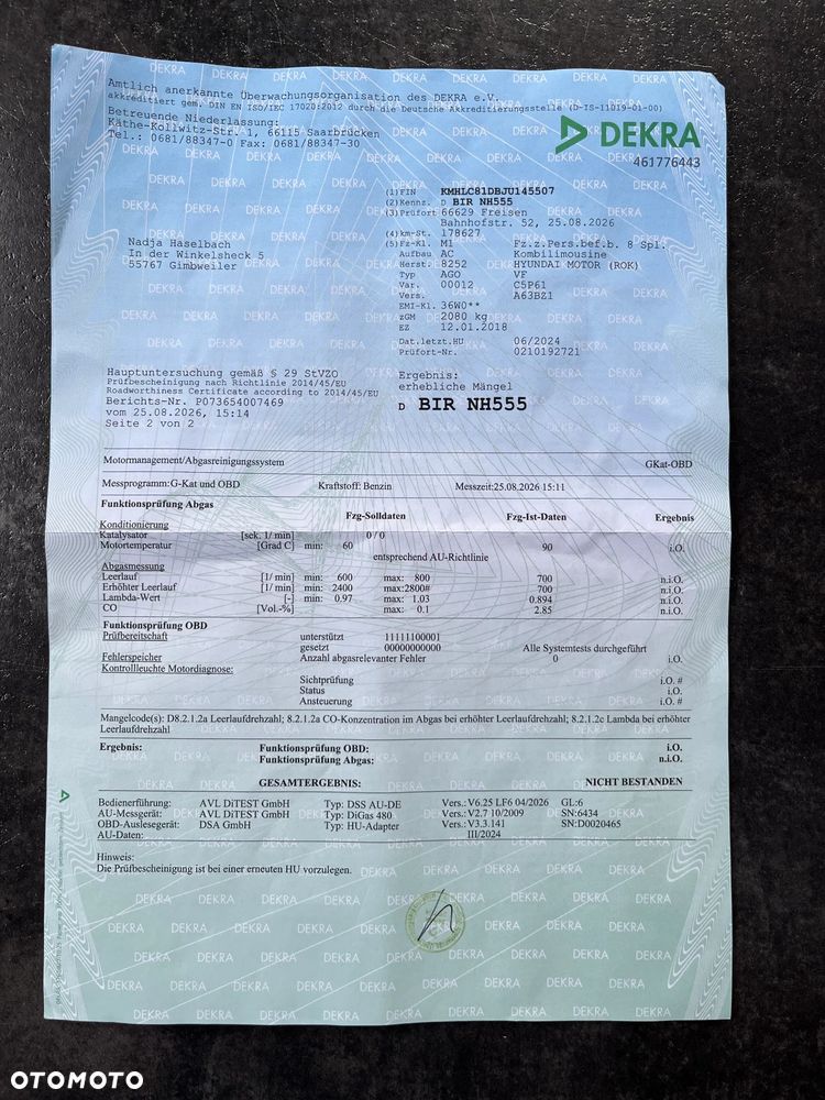 Hyundai i40 Kombi 2.0 Automatik Family+ - 33