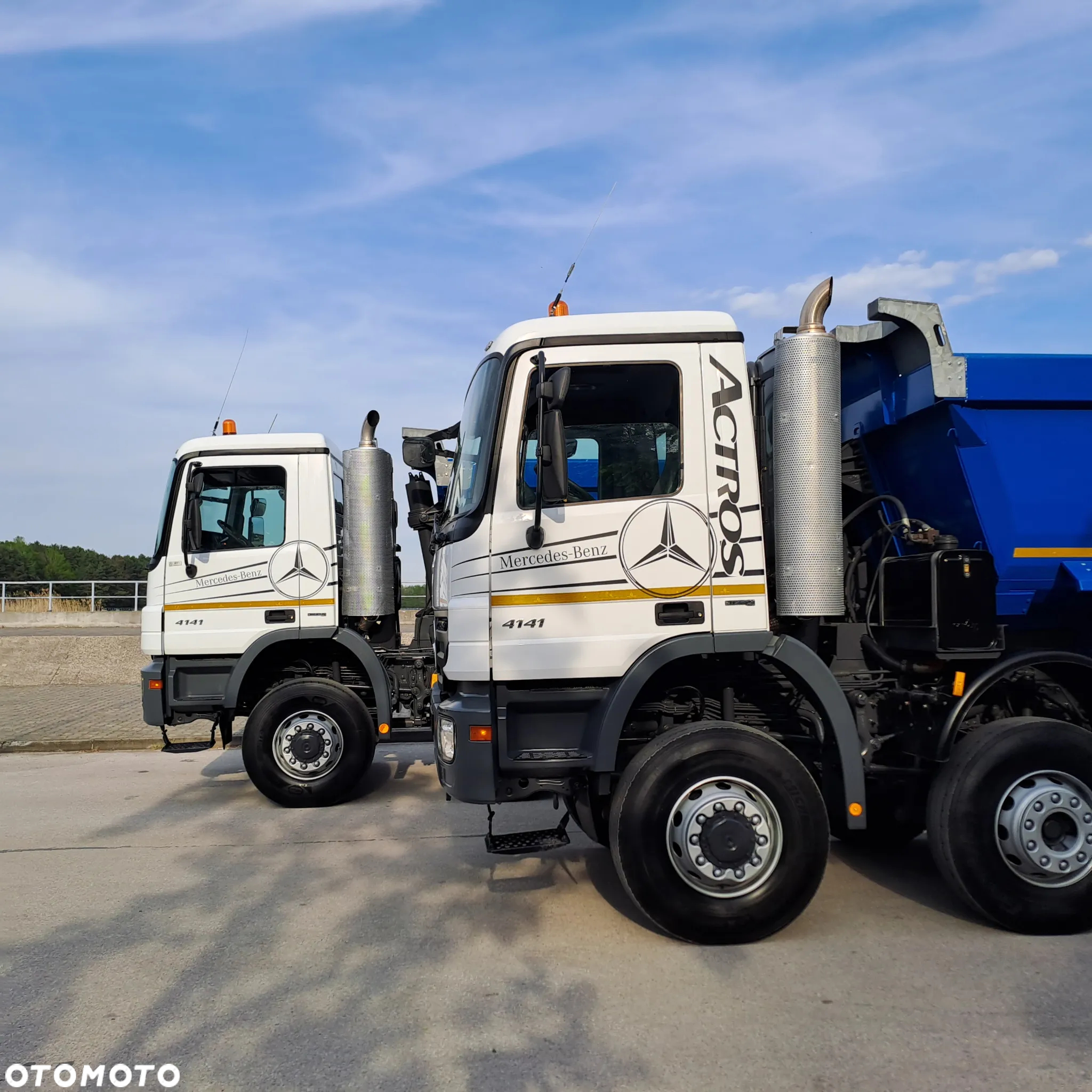 Mercedes-Benz ACTROS 4141 WYWROTKA / 8X6 / SCHMITZ / MANUAL / EURO 5 / MULDA / NIE 8X8 - 2