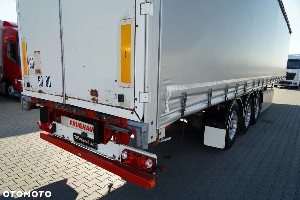 Fruehauf FIRANKA / STANDARD / KOSZ NA PALETY /  MOCNA PODŁOGA SZYNA DESKA / SAF - 13