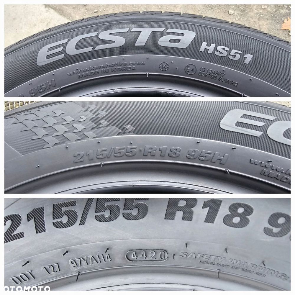 Kumho HS51 215/55R18 95 H - 5