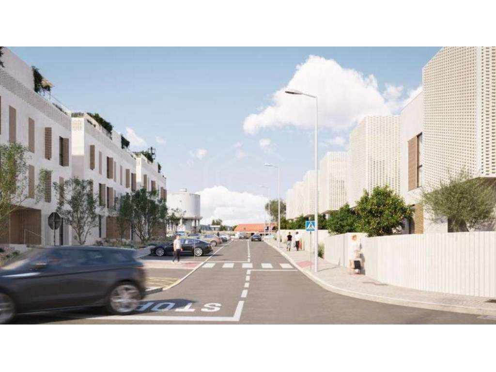 Apartamento com 2 quartos e piscina, perto da praia, Fuseta, Algarve - Grande imagem: 5/16