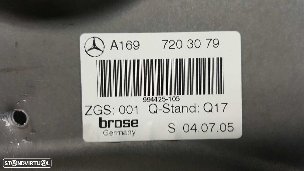 ELEVADOR FRENTE DIREITO MERCEDES CLASE B (W245) 200 CDI (245.208) - 4
