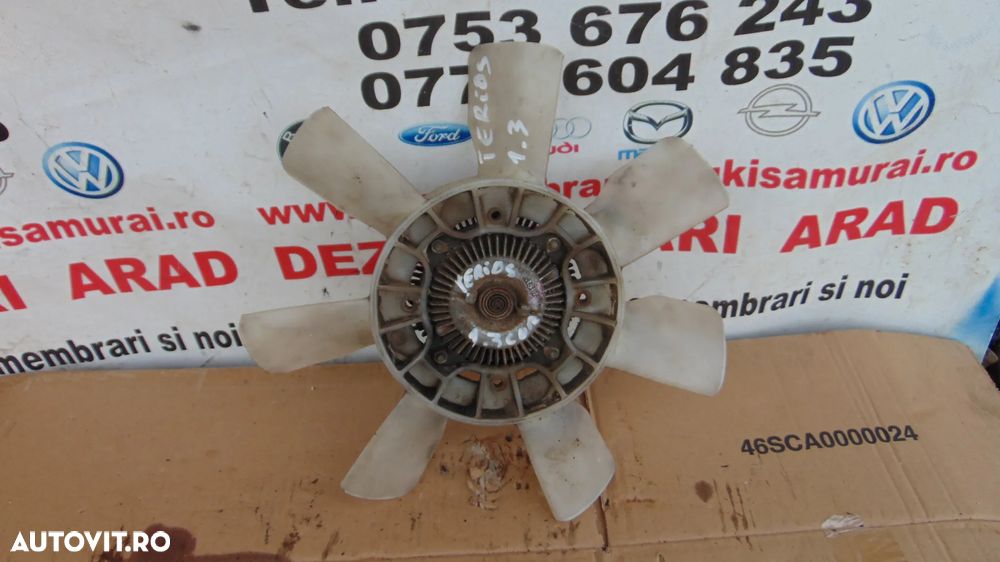 Ventilator racire Daihatsu terios 1997-2001 1.3 curea vascocupla - 1