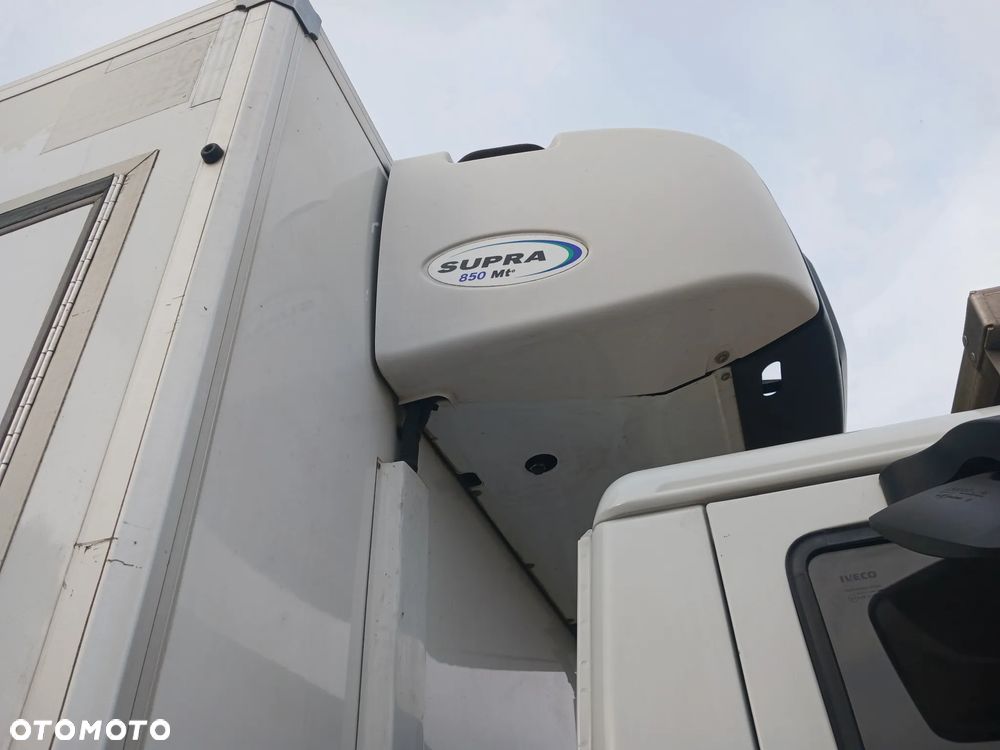 Iveco EUROCARGO 140E19 E6 2016r Izoterma Chłodnia Mroźnia agregat 230V Winda Carrier SUPRA 850 - 27