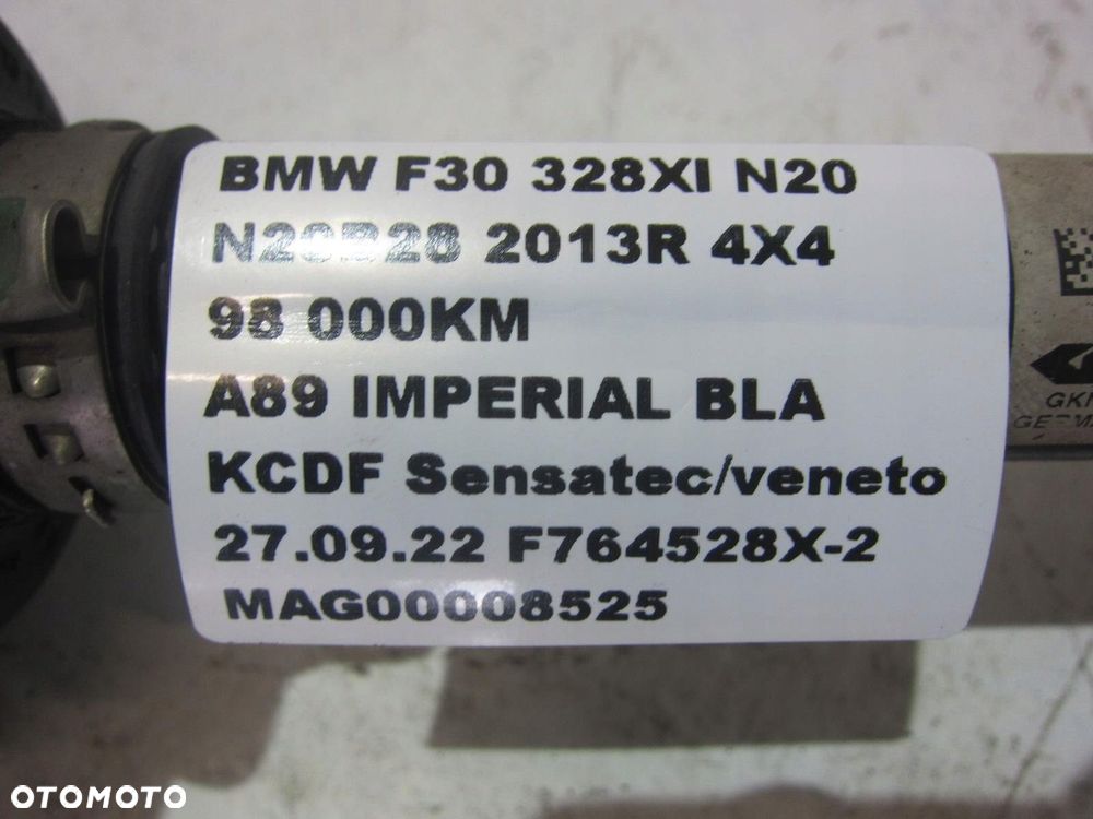 BMW F30 328XI XDRIVE PÓŁOŚ LEWA PRZÓD 7597693 - 13