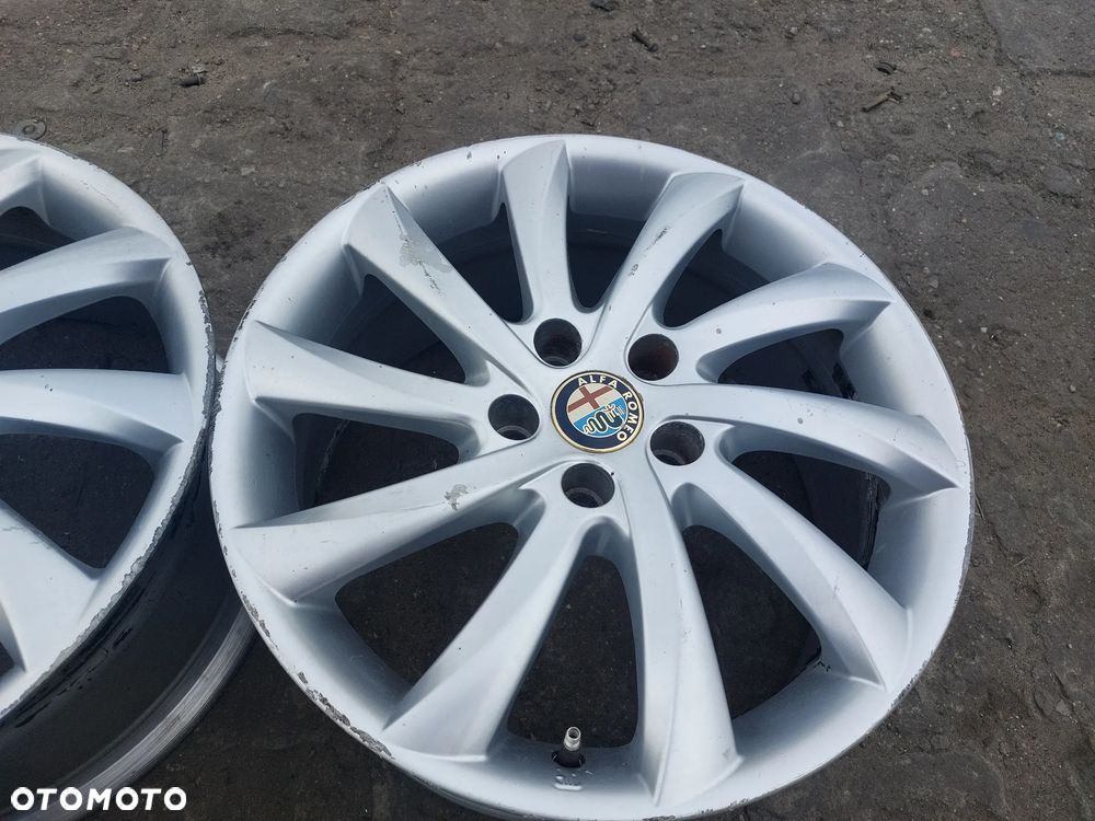 ALFA ROMEO GIULIETTA FELGI ALUFELGI R17 7.5J ET41 5X110 OE 156093270 PROSTE! - 4