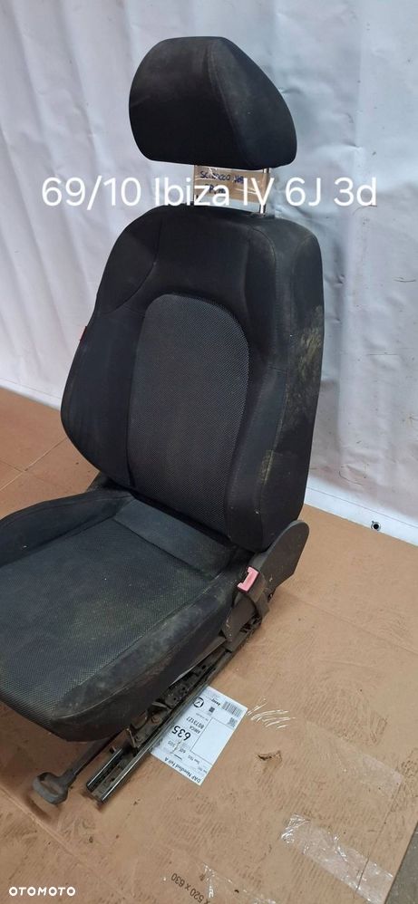 seat ibiza iv 6jn lift fotel pasażera prawy – 3d eu - 3