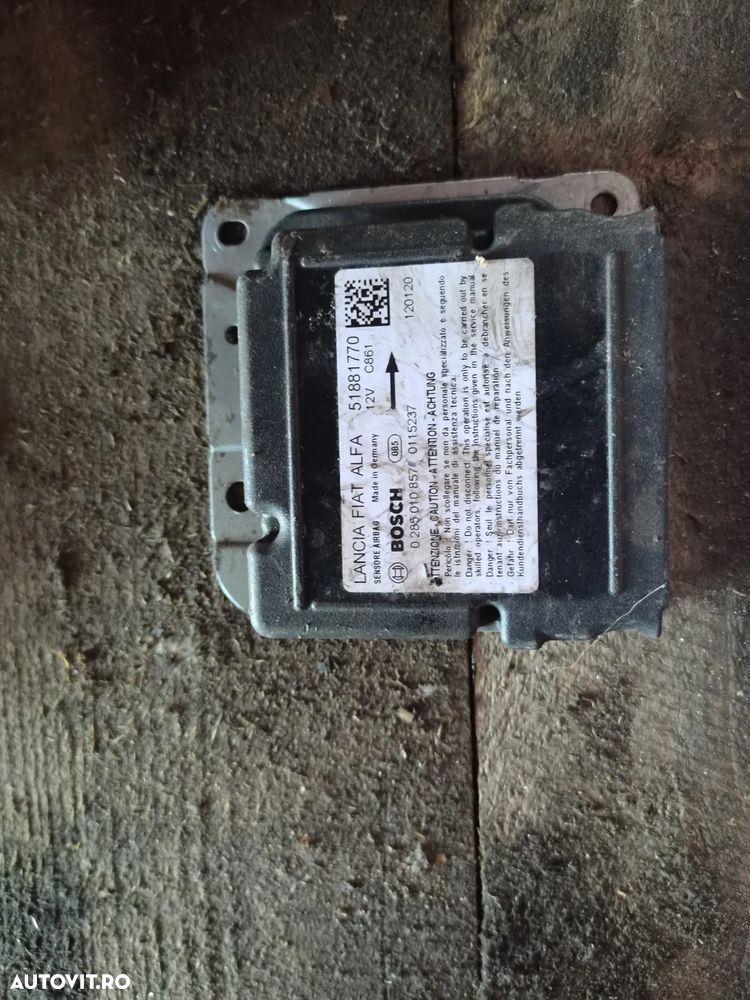 CALCULATOR AIRBAG , OPEL COMBO , FIAT DOBLO COD 51881770 - 1