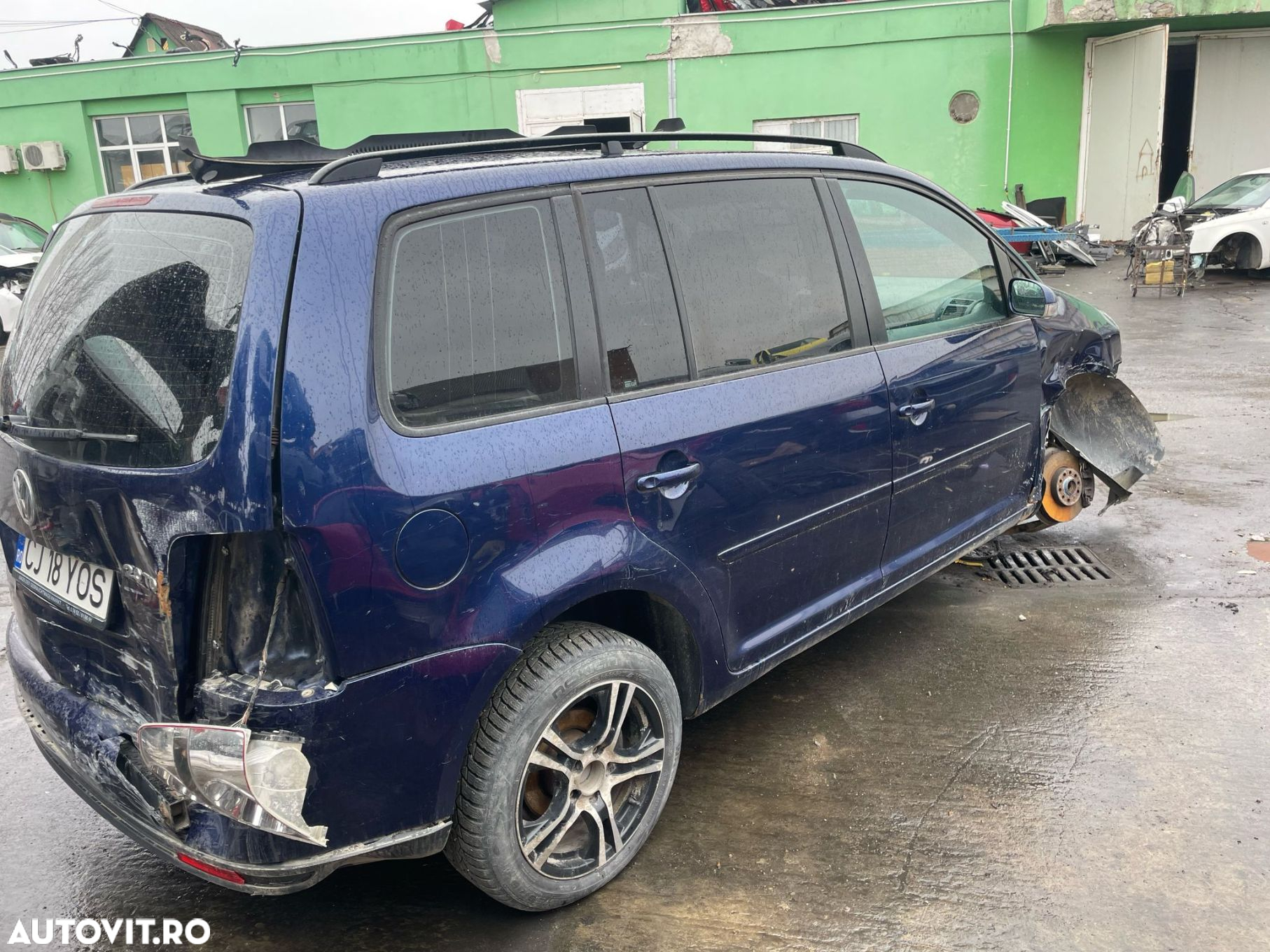 Fata de usa stanga spate 1t0867211023 Volkswagen VW Touran 1 [facelif - 10