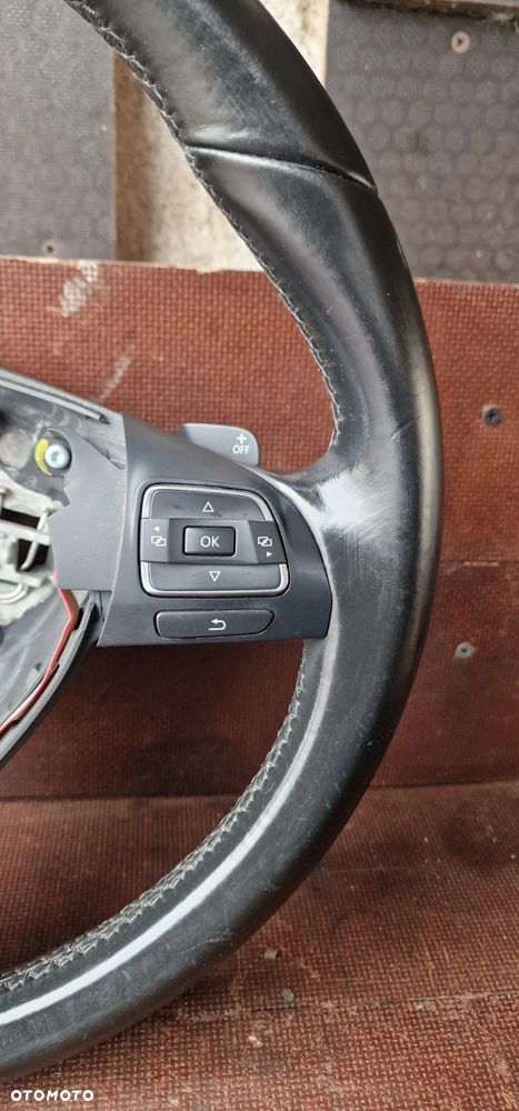 KIEROWNICA Skóra MULTIFUNKCJA 3C8419091BF VW PASSAT B7 Sharan GOLF VI - 8