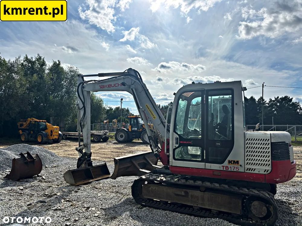 Takeuchi TB 175 MIDI-KOPARKA 2008R MTH: 5183 ! | Kubota KX080-3, KX080-4, Yanmar ViO75, ViO80, Komatsu PC78MR, PC78US, JCB 8080, 8085, JCB 86C-1, Caterpillar 307, 308C, 308D, Bobcat E80, E85, Volvo ECR88, Hitachi ZX75US, ZX85USB, Case CX75SR, CX80, Doosan DX80R, Terex TC75, Wacker Neuson 75Z3, EZ80, New Holland E80 - 13